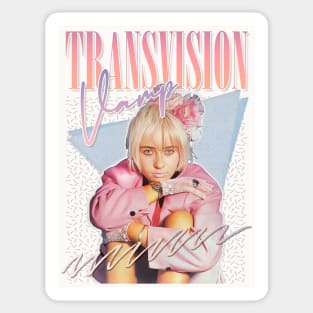 Transvision Vamp / 80s Retro Fan Art Sticker